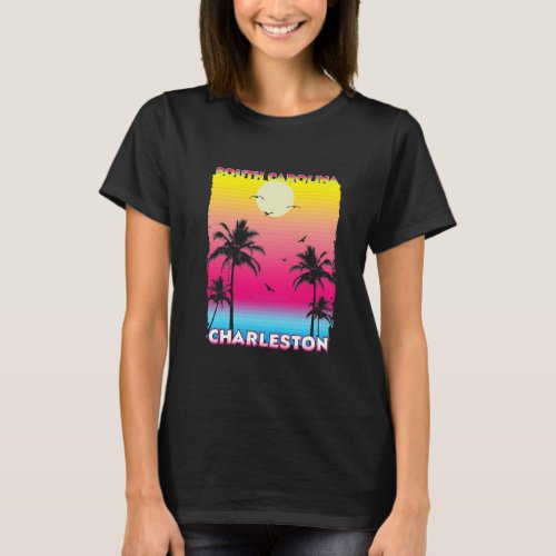 Charleston South Carolina Sc Summer T_Shirt