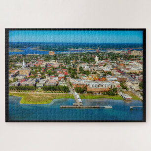 Charleston, South Carolina Skyline Jigsaw Puzzle