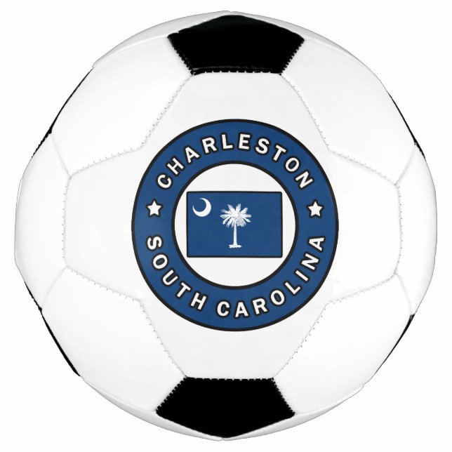 Charleston South Carolina Soccer Ball (Front)
