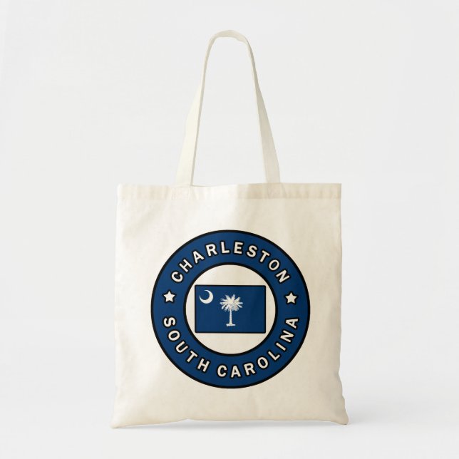 Charleston South Carolina Tote Bag (Front)