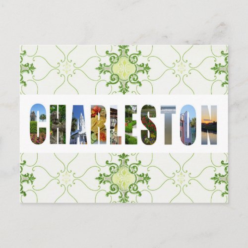 Charleston South Carolina Travel Photos Postcard