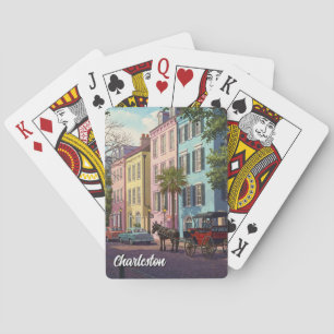 Charleston South Carolina Travel Poker Cards