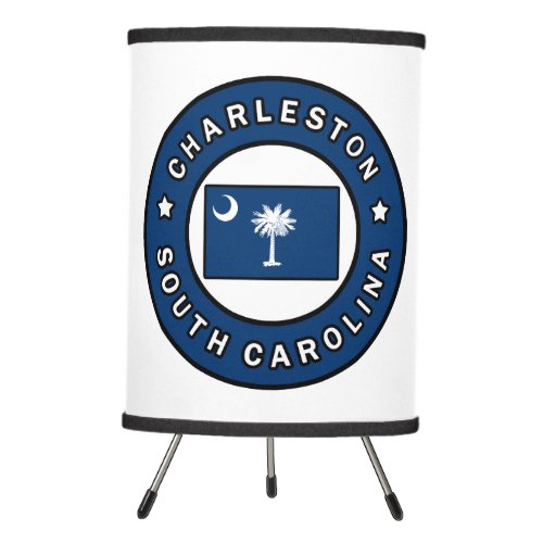 Charleston South Carolina Tripod Lamp