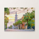 Charleston, South Carolina, USA Jigsaw Puzzle<br><div class="desc">This vibrant jigsaw puzzle features a photograph of Charleston,  South Carolina,  just before sunset. Please feel free to adject all the available options as you'd like.</div>