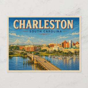 Charleston South Carolina Vintage Postcard