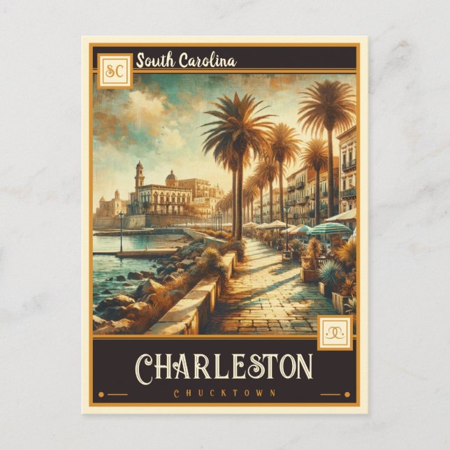 Charleston, South Carolina | Vintage Postcard (Front)