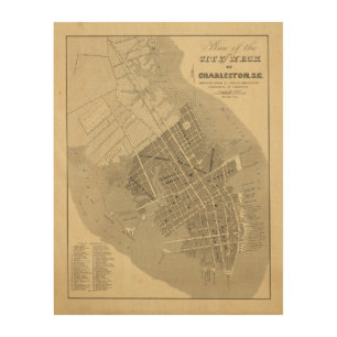 Charleston, South Carolina Wood Wall Art