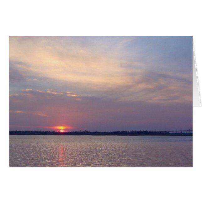 Charleston Sunset Cards (Front Horizontal)