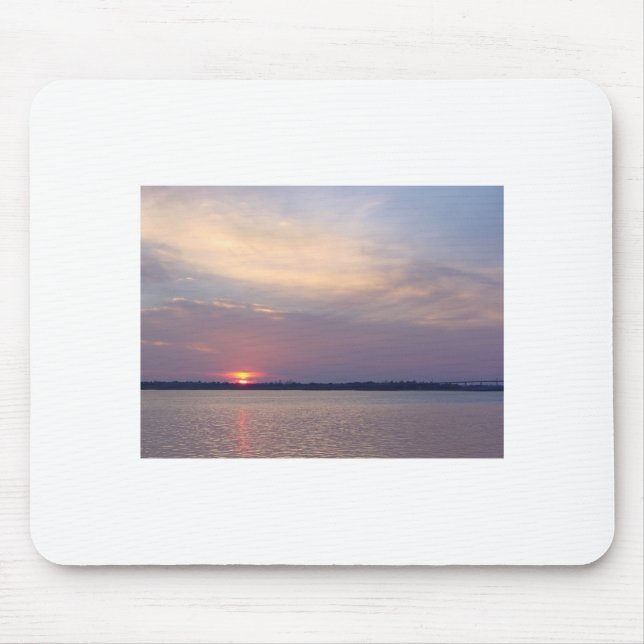 Charleston Sunset Mouse Pad (Front)