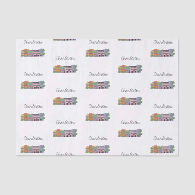 Charleston  tissue paper (Front)