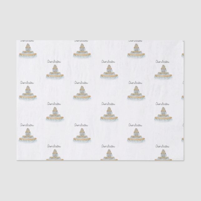 Charleston  tissue paper (Front)