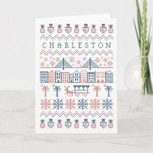 Charleston Ugly Sweater Print Holiday Card