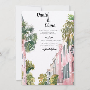 Charleston Wedding Destination Invitation