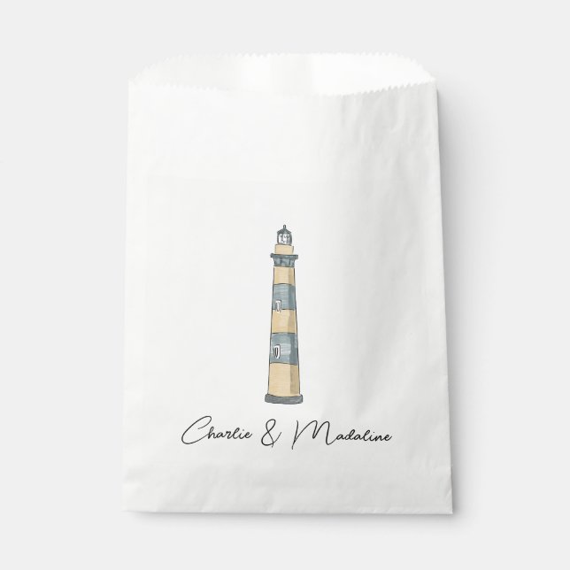 Charleston wedding  favor bag (Front)