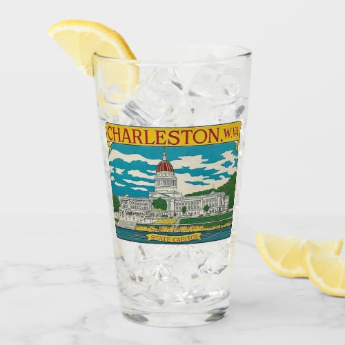Charleston West Virginia _ Pint Glass