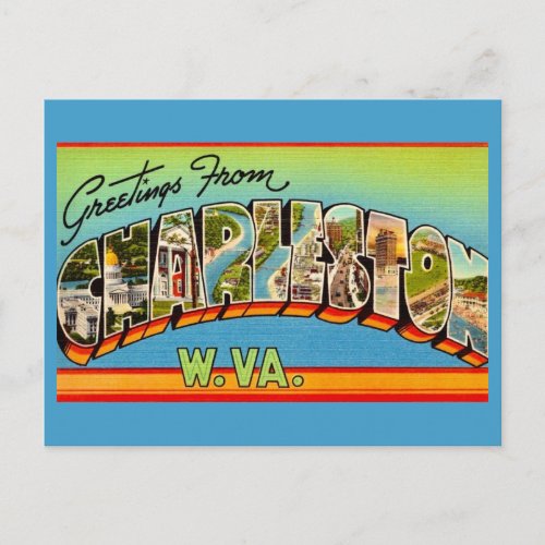 Charleston West Virginia Postcard