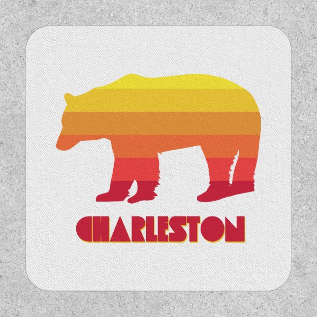 Charleston West Virginia Rainbow Bear Patch (Front)