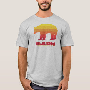 Charleston West Virginia Rainbow Bear T-Shirt