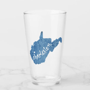 Charleston West Virginia Wood Grain Glass