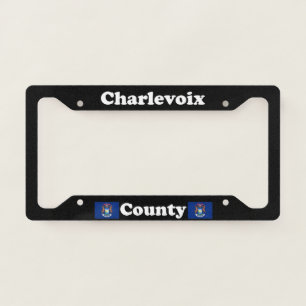 Charlevoix County Michigan LPF License Plate Frame