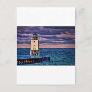 Charlevoix Light 0808 Postcard
