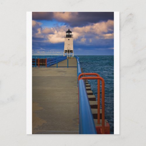 Charlevoix Light 0818 Postcard