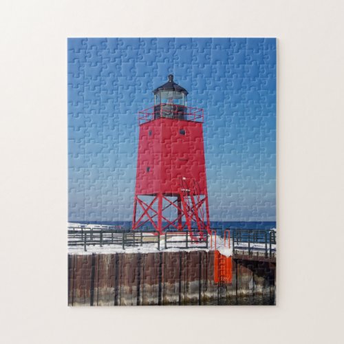 Charlevoix Pierhead Light jigsaw puzzle