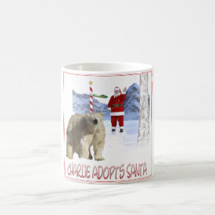 Charlie Adopts Santa Cover Art Coffee Mug