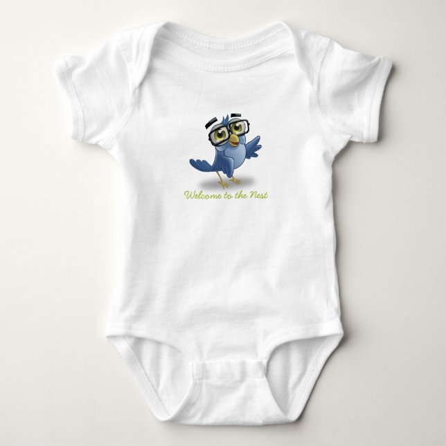 Charlie Baby T Baby Bodysuit (Front)