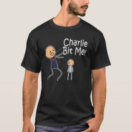Charlie Bit Me Dark T-Shirt