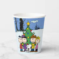 Hot Chocolate & Christmas Whimsical Holiday Paper Cups, Zazzle in 2023