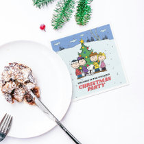 Charlie Brown and Friends Christmas Party Napkins