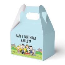 Charlie Brown and Gang Birthday Favor Boxes