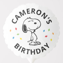 Charlie Brown and Gang Confetti Birthday Balloon
