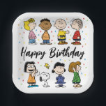 Charlie Brown and Gang Confetti Birthday Paper Plates<br><div class="desc">Celebrate a special day with these Peanuts-themed paper plates featuring Charlie Brown and the gang in a vibrant confetti design. Perfect for serving meals or treats, these plates bring a cheerful and playful touch to any birthday party. A fun addition for fans of all ages who love the timeless Peanuts...</div>