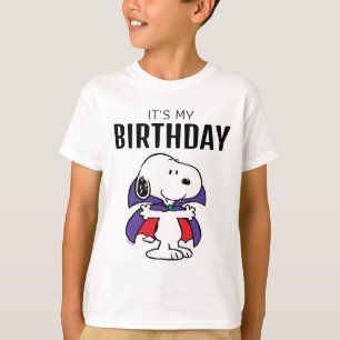 Charlie Brown and Gang Halloween Birthday Party T-Shirt