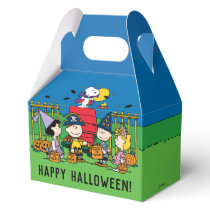 Charlie Brown and Gang Halloween Party Favor Boxes