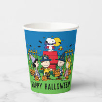 Charlie Brown and Gang Halloween Party Paper Cups