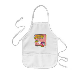 Charlie Brown and Lucy Football Comic Graphic Kids' Apron