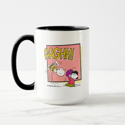 Charlie Brown and Lucy Football Comic Graphic Mug