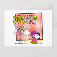 Charlie Brown and Lucy Football Comic Graphic