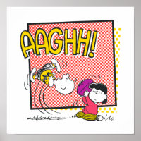 Charlie Brown and Lucy Football Comic Graphic