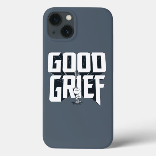 Charlie Brown Good Grief Rock Band Tee Graphic iPhone 13 Case