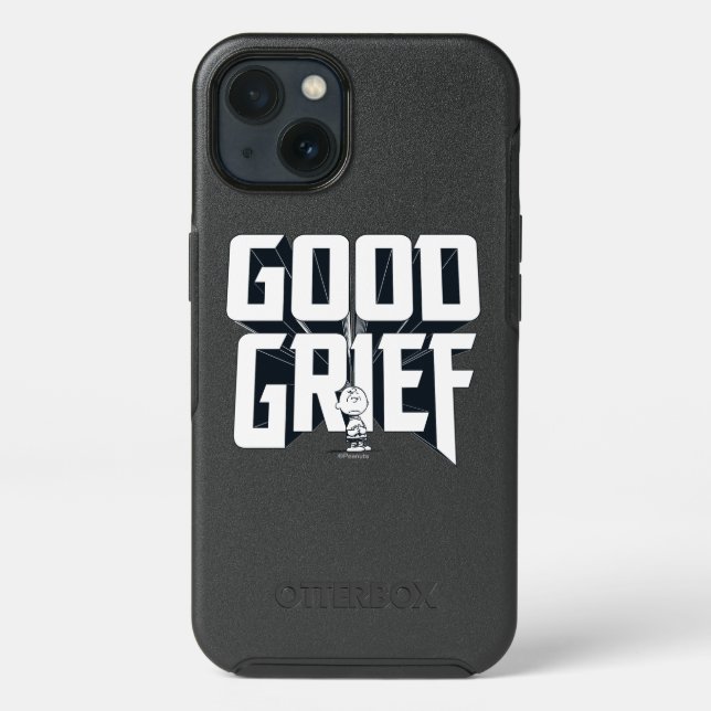 Charlie Brown "Good Grief" Rock Band Tee Graphic Otterbox iPhone Case (Back)