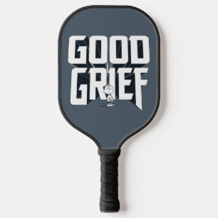 Charlie Brown "Good Grief" Rock Band Tee Graphic Pickleball Paddle