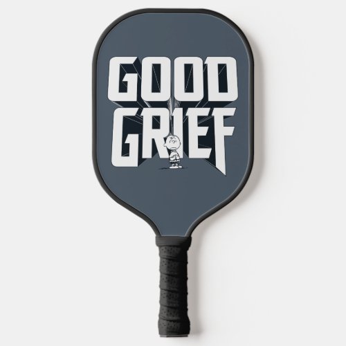 Charlie Brown Good Grief Rock Band Tee Graphic Pickleball Paddle