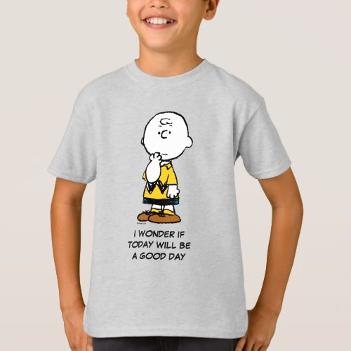 Charlie Brown _ I Wonder T_Shirt