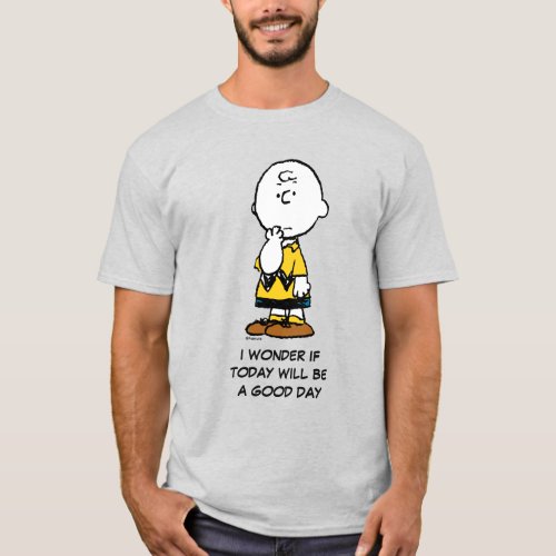 Charlie Brown _ I Wonder T_Shirt