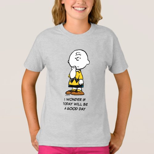 Charlie Brown _ I Wonder T_Shirt