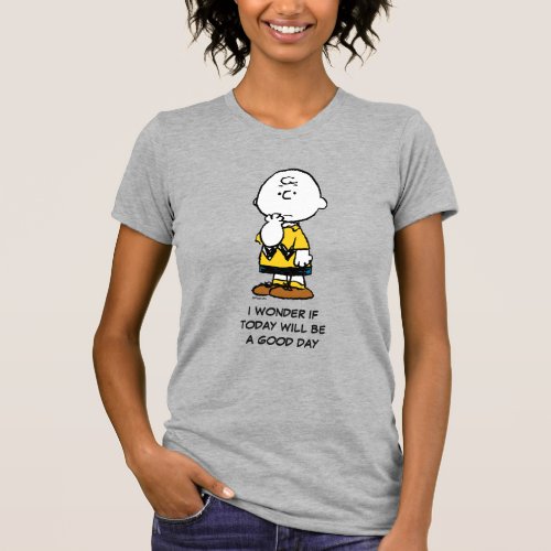 Charlie Brown _ I Wonder T_Shirt